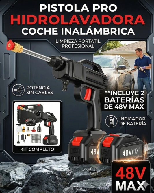 Hidrolavadora 6 CHORROS 2 BATERIAS